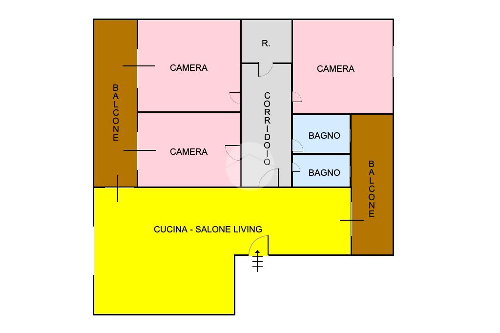 Quadrilocale in vendita